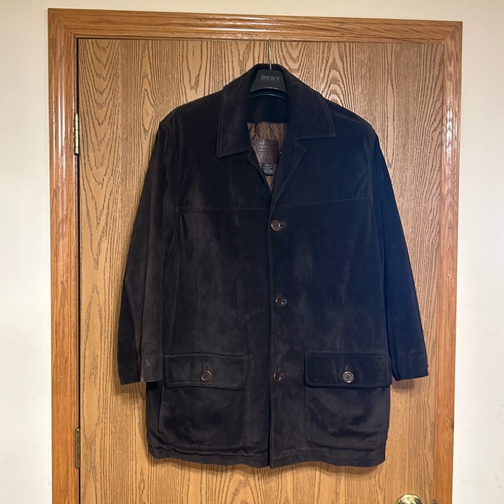 🐴Men’s Suede Coach 1941 Car Coat🐴